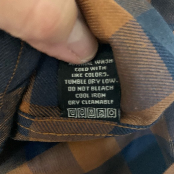 SMASH Men’s Plaid Flannel Long Sleeve Button Up Shirt NWT 🌴 - Picture 7 of 8